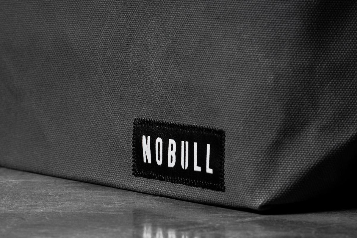 Nobull Waxed Canvas Open Top Tote Men's Bags Grey | Australia (AJ3018)